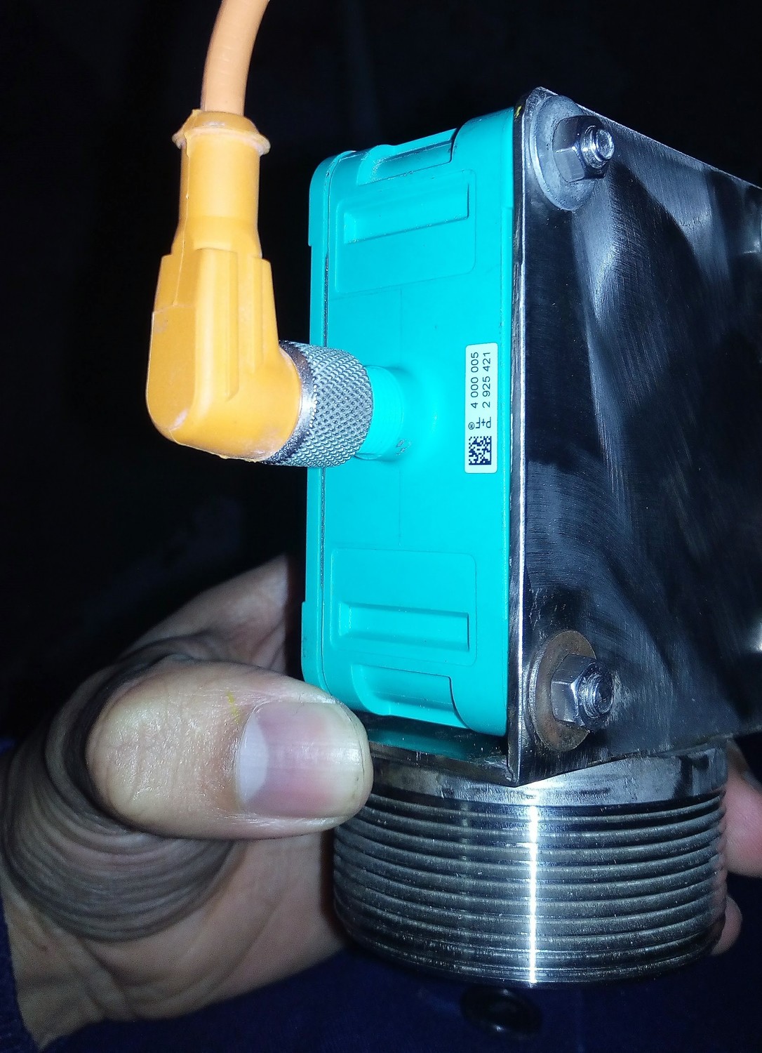 Incorrect ultrasonic sensor mounting